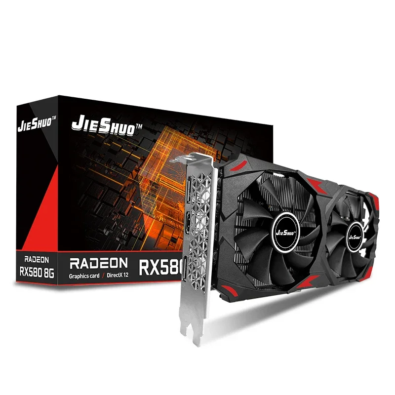 Rx 580 8Gb 2048Sp Gpu - การ์ดจอ JIESHUO AMD RX 580 8G